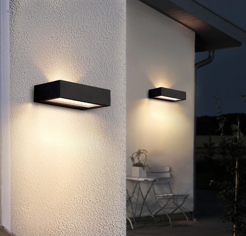 Solar Licht Wasserdichte Led Licht Im Freien Sonnenlicht Lampe für Garten Straße Landschaft Balkon Dekor Solar Wand Lampe Im Freien