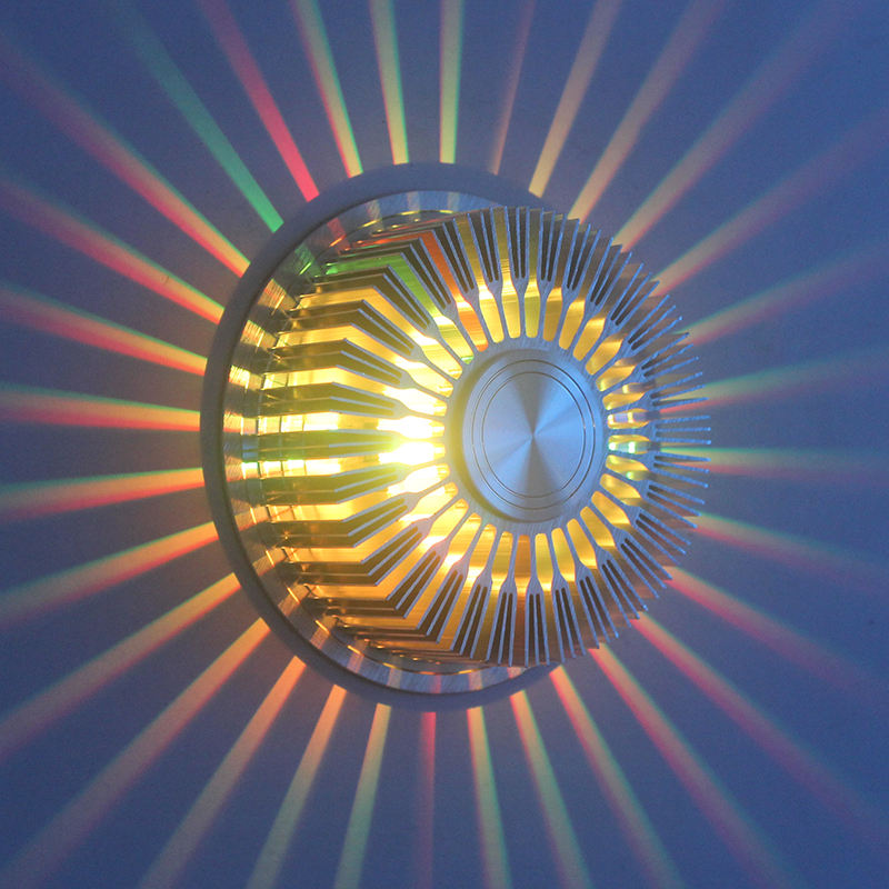 2023 Sonnenblumen-Wandleuchte, Innenwandleuchte, Wohnzimmer, Schlafzimmer, dekorative Wandleuchte, kleine Nachtlampe, hergestellt in China