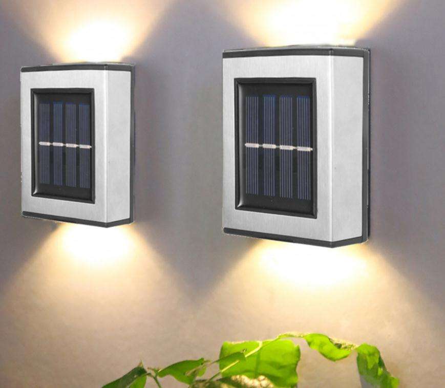 1-16PCS Solar Lampe Outdoor LED Lichter IP65 Wasserdicht für Garten Dekoration Balkon Hof Straße Wand Dekor Lampen gartenarbeit Licht