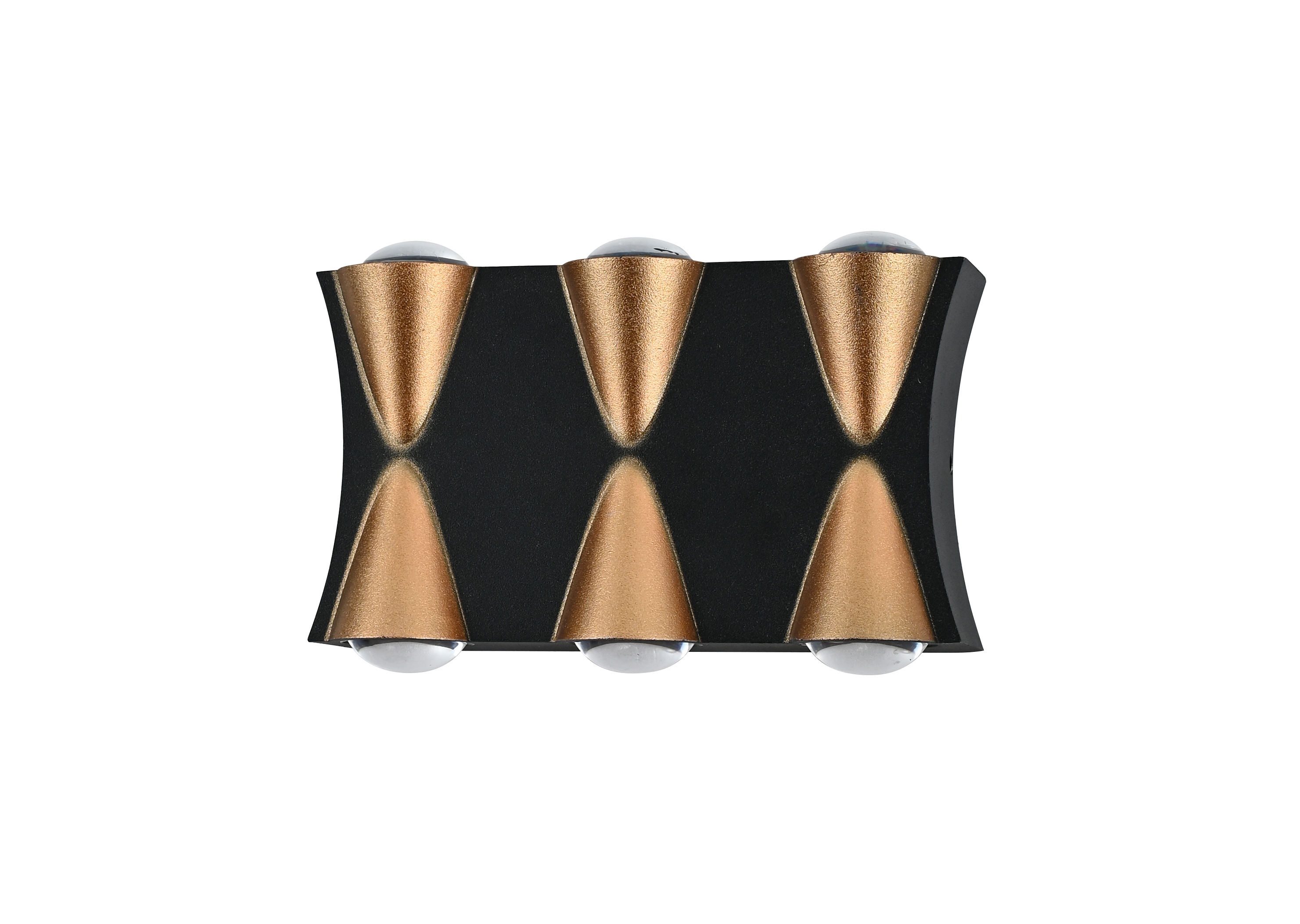 6W LED Wandleuchte Wasserdicht IP65 Außenleuchte Innen Weiß Schwarz Goldene Wandleuchte Up And Down Wandleuchte Modernes LED-Licht