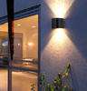 Bewegungsmelder 12W LED Wandleuchte Wasserdicht IP65 Veranda Garten Oben und Unten Wandleuchte Halbrunde wasserdichte Wandleuchte
