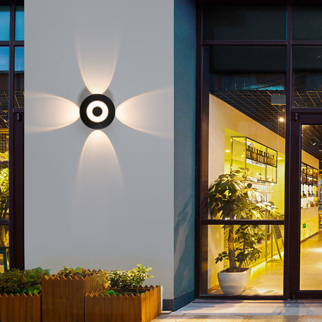 8W 10W 12W LED Pilz wasserdichte Wandleuchte feuchtigkeitsbeständige Wandleuchte Neue LED-Wandleuchte modern minimalistisch für den Außenbereich