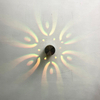 Neue RGB-LED-Lampe mit Controller, schönes, hochwertiges, günstiges Nachtlicht, Spiralloch-RGB-LED-Wandleuchte