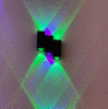 Dekorative LED-Leuchte 4 wasserdichte Treppenwandleuchte und modernes Nachtlicht im Freien LED-Wandleuchte im Freien wasserdichte Wand