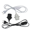 AU EU US-Stecker 1,8 m Netzkabel E27-Vollzahn-Lampenfassung Sockel mit 303-Schalterkabel für hängende LED-Glühbirne