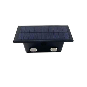 LED-Solar-Bodenleuchten, Garten-Treppendeck-Leuchten, wasserdichte Bodeneinbauleuchte, wasserdichte Solar-Wandleuchte für den Außenbereich