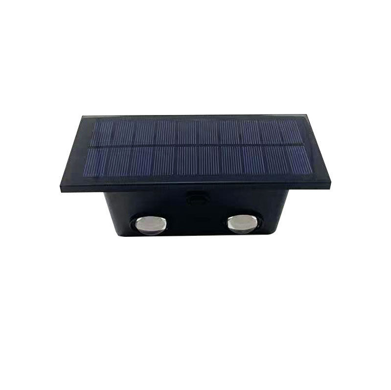 LED-Solar-Bodenleuchten, Garten-Treppendeck-Leuchten, wasserdichte Bodeneinbauleuchte, wasserdichte Solar-Wandleuchte für den Außenbereich
