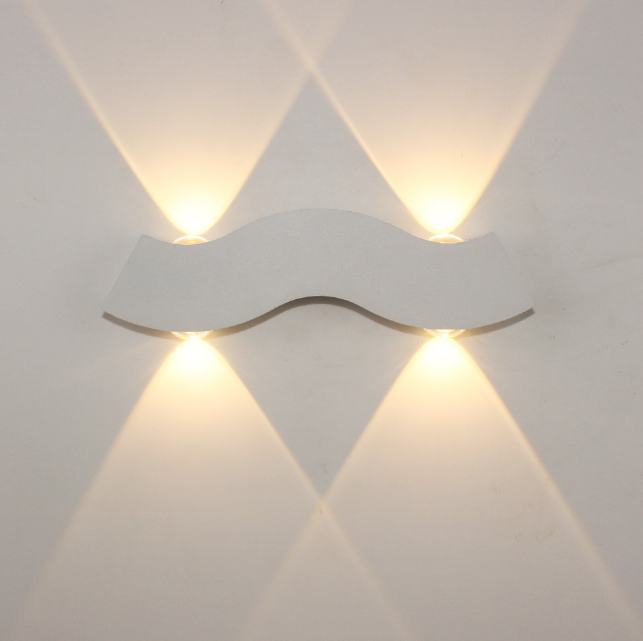 4W 85-265v Fabrik Direktverkauf LED Wandleuchte Outdoor Indoor Wandleuchte Sicherheitslampen für Heimdekoration