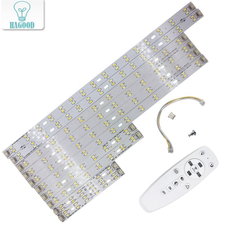 24 W dimmbare LED-Deckenleuchte, leuchtende dreifarbige einstellbare 5730SMD-Lichtquelle, Beleuchtung, Infrarot-Steuerung, Schlafzimmer-Downlight