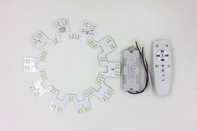 Smart 2.4G Deckenleuchter LED 5730 SMD Chip Ersatzlichtquelle Oberfläche mit Fernbedienung für Wohnzimmer Küche