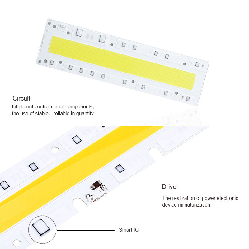 LED COB Licht Chip 30W 50W 70W 100W 150W LED Birne Chip 220V Eingang Smart IC LED Treiber für DIY LED Flutlicht