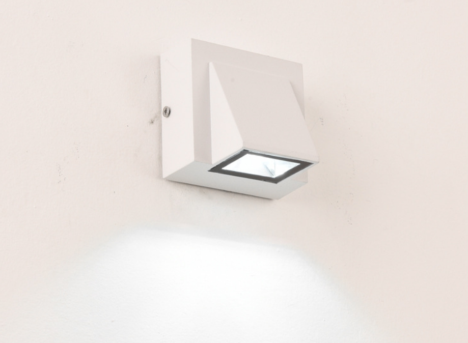 5W Nordic Lampada AC85-265 Wasserdichte IP65 Wand-LED Wand Lampe Aluminium Landschaft Beleuchtung Außenwand Licht Dekorieren