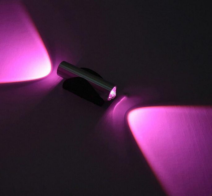 Wohnzimmer-Innenwandleuchte, hohe Leistung, 6 W, Aluminium, AC85-265V, LED-Dekoration, Wandleuchte für Zuhause, Leseraum, nach oben und unten, LED-Wandleuchte