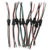 JST SM 3 Pins/Kopf Stecker auf Buchse Stecker/Draht-Schnellverbinder für WS2812B RGB-LED-Streifen