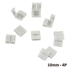 8 mm2P/10 mm 2 P/10 mm 4 P lötfreier Splitter rechts, schnell, kein Löten, Eckadapter, 12 V, 3528/5050 LED-RGB-Streifen
