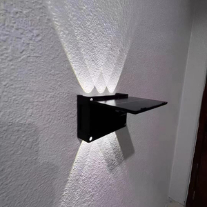 Im Freien solarbetriebene Wand-Fernbedienung, Straßenlaterne, Solarlampen, dunkle Sensation, Veranda, Straße, Garage, Garten, 3 Bewegungsmodi