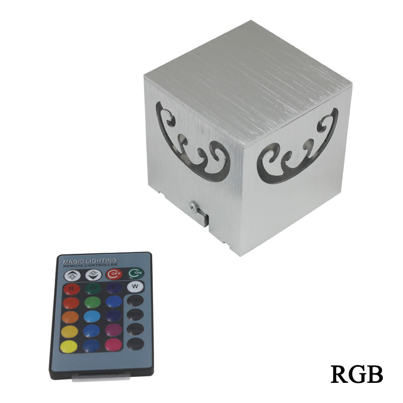 Hochwertige RGB-LED-Lampe. Vierseitige Schmetterlingswandlampe und Nachtlicht für den Innenbereich zum Fabrikpreis.