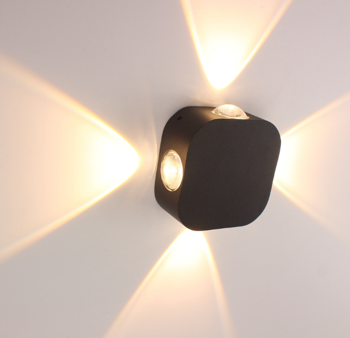 Outdoor 4W LED Wandleuchte Up And Down Aluminium Wandleuchte Garten LED Wandleuchte