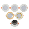 3W 5W 7W 9W 12W 15W runde Lampe Einbau-LED-Downlight Deckenlicht-Spotlicht mit Treiber für den Innenbereich mit Lampe