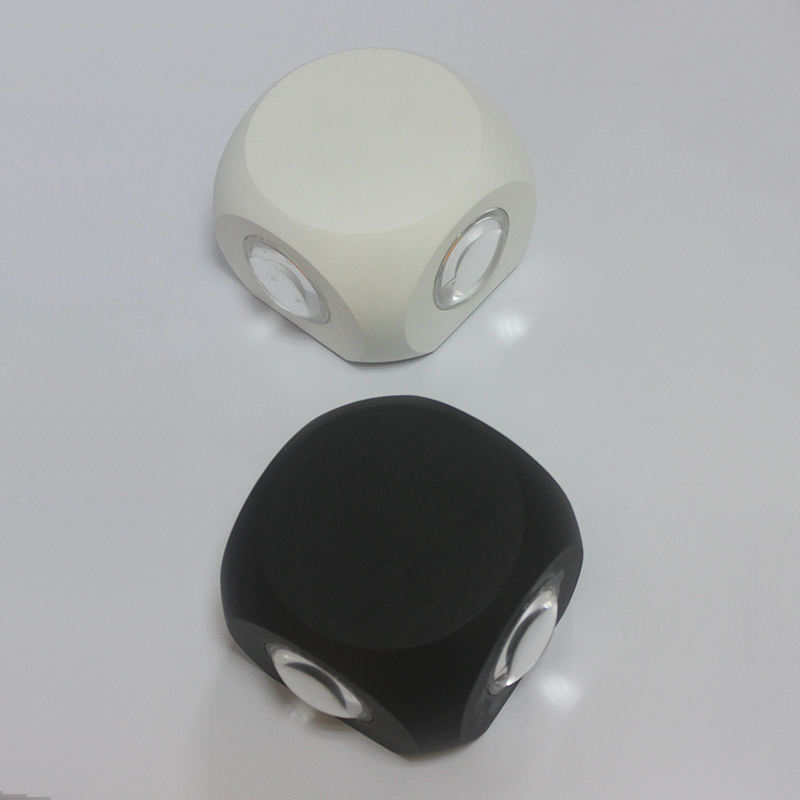 Hot Black White Shell 4W Indoor LED Wandleuchte für Hotelzimmer Büro Heißer Verkauf Hochwertige Aluminium Wandleuchte