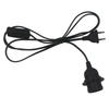 1,8 m langes Netzkabel, E27-Hängelampenfassung, EU-Stecker, 303-Schalter, 250 V, 4 A, für Hängelampe, LED-Lampenfassung, haushaltstauglich