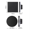 Moderne Led Wand Lampe Innen Treppen Leuchte Nacht Loft Wohnzimmer Up Down Hause Flur Lampada Wandleuchter