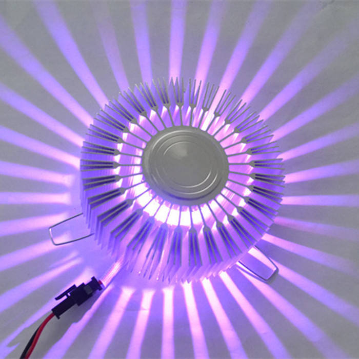 3W hochhelle Leuchte, modernes Design, LED-Wandleuchte, Hotelbar, KTV, Deckenleuchte, LED-Wandleuchte, Sonnenblumenlampe, Innenlampe