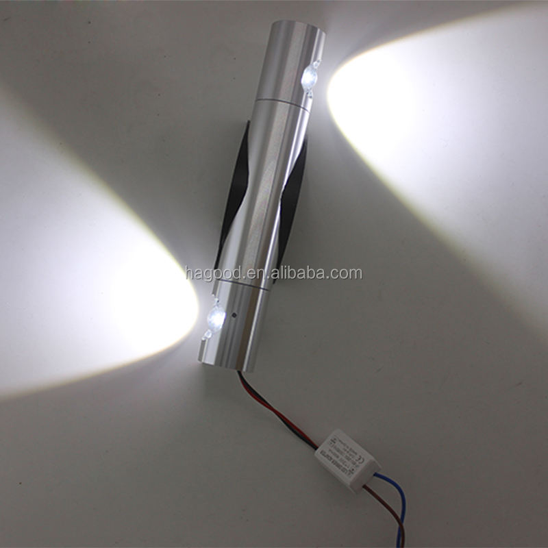 Moderne Wandleuchte, 360 Grad drehbar, LED-Wandleuchten, Lesewandleuchte/Spiegelbeleuchtung/Treppenlicht, hohe Helligkeit
