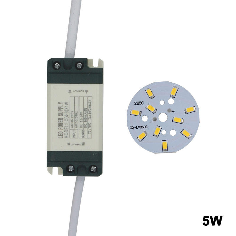 SMD5730 Leuchtdiodenchip + Kunststoffgehäuse, LED-Treiber-Stromversorgung für LED-Deckenleuchte