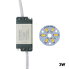 SMD5730 Leuchtdiodenchip + Kunststoffgehäuse, LED-Treiber-Stromversorgung für LED-Deckenleuchte