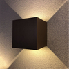 Einstellbare IP65 wasserdichte Indoor & Outdoor Cube Cob LED Wandleuchte Wohnzimmer Schlafzimmer Aluminium Up And Down Led Garten Veranda Licht