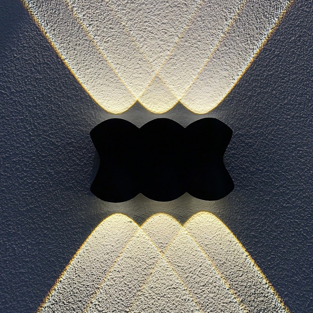 Bow Wandleuchte, Außenwand, LED-Beleuchtung, Außenleuchten, Lowes, moderne Außenbeleuchtung, moderne Außenbeleuchtung, Wandleuchten