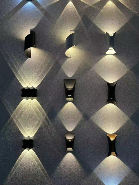 Bogen-Wandleuchte, Wandleuchte für den Außenbereich, LED-Beleuchtung, LED-Wandleuchte, LED-Wandbeleuchtung, Schlafzimmer-Wandleuchten, LED-Wandleuchte