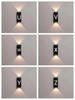 Buchstaben-Wandleuchte, digitale Wandleuchte, Auf- und Ab-LED-Wandleuchte, Hausnummernleuchte, LED-Wandleuchte für den Außenbereich, LED-Beleuchtung, LED-Wandleuchte für den Außenbereich