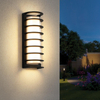 Quadratische runde Acryl-LED-Wandleuchte für den Außenbereich, Villa, Hof, Außenwandleuchte, Treppe, Gang, Korridor, Lampe, Balkon, Wandleuchten