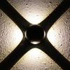 IP 65 wasserdichte, moderne LED-Wandleuchte, Kugelform, runde Außenwandleuchte mit hoher Qualität