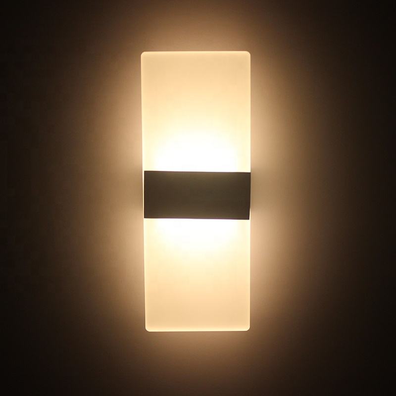 6W Moderne Einfachheit 6W LED Aluminium Beleuchtung Wandleuchte Für Indoor Bar Hotel Korridor Wohnkultur LED Wand Lampe