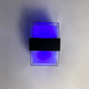 2023 Neue Tuya Smart IP65 WiFi APP-gesteuerte AC85-265V RGBCW Art Deco moderne wasserdichte LED-Außenwandleuchte aus Kunststoff für den Garten