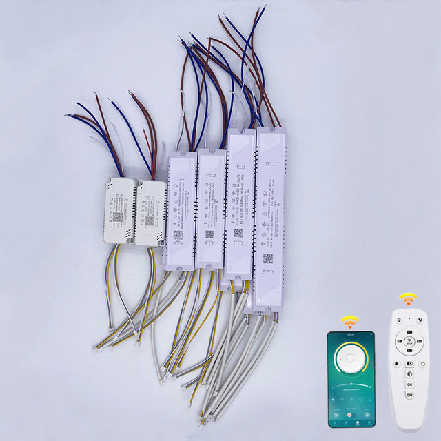 2,4 g LED-Treiber, drei Farbtemperatur-Treiber, intelligenter Treiber, 48–576 W LED-Beleuchtungstransformatoren, hochwertiger sicherer 2,4 G-Treiber, Netzteil, LED-Adapter-Treiber