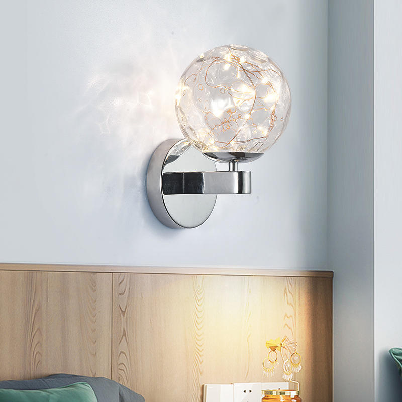 Nordic licht Led Wand Lampe Gold Wand Licht Spot wand fabrik gypsophila persönlichkeit wohnzimmer hintergrund moderne minimalistischen schlafzimmer nacht gold wand licht