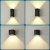 5W 12W IP65 LED-Wandleuchte für den Außenbereich, LED-Wandleuchte für den Außenbereich, Wandleuchte für den Außenbereich, moderne Wandleuchte für den Außenbereich