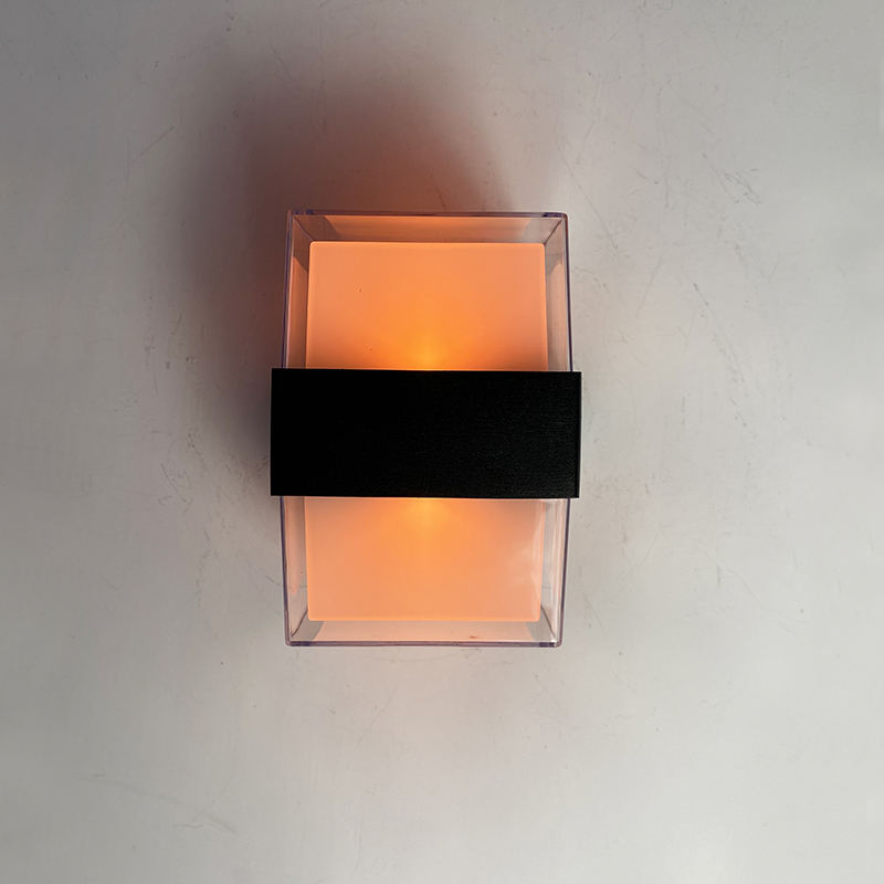 2023 Intelligente Wandleuchte LED Intelligente Wandleuchte IP65 Wasserdicht Bunte und modische dekorative Wandleuchte Tuya