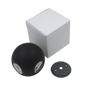 Runde Kugel 6W 12W Highbright Treppe Rostfrei Wohndeko Wasserdicht IP65 Hochwertige Aluminium-LED-Wandleuchte