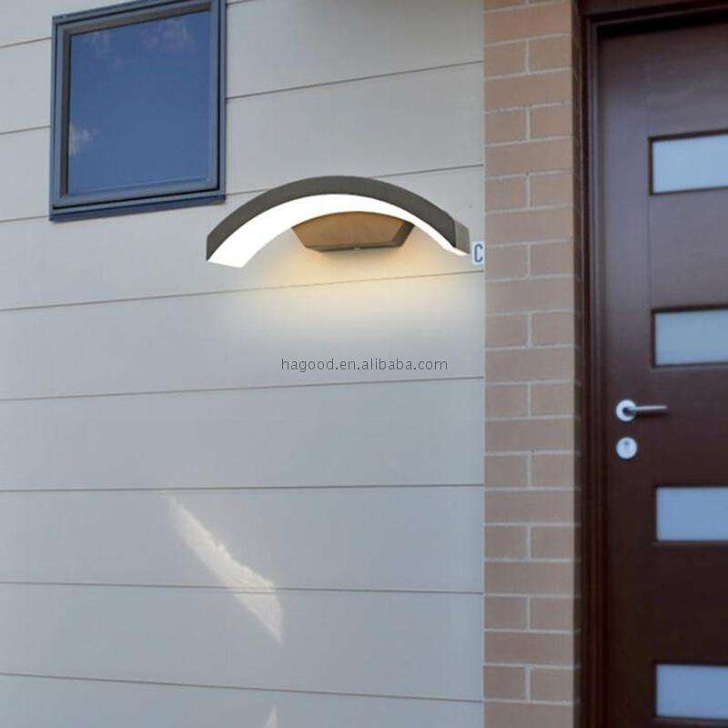 LED-Solarlampe, Weg, Treppe, im Freien, wasserdichte Wandleuchte, moderne Außenwandbeleuchtung, beste LED-Außenwandleuchten