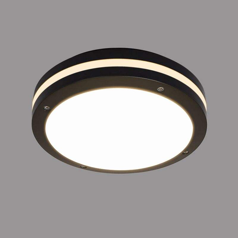 Runde Deckenleuchte, LED-Deckenleuchten, moderne Deckenleuchten, Highlight. Runde mittelgroße Deckenleuchte