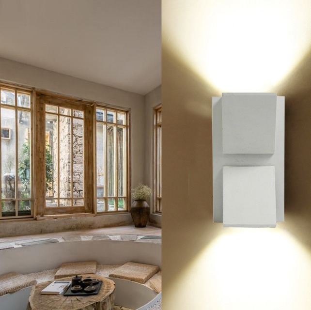 5W Nordic Lampada AC85-265 Wasserdichte IP65 Wand-LED Wand Lampe Aluminium Landschaft Beleuchtung Außenwand Licht Dekorieren