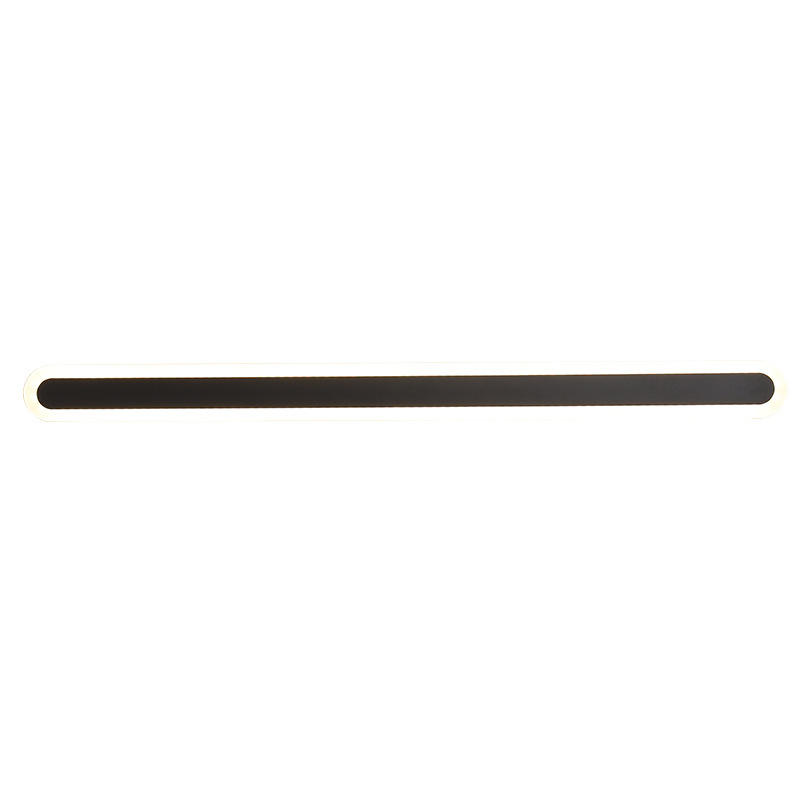 Hagood Moderne Einfache Lange Streifen Innen Aluminium Wand Lampe Wasserdichte Outdoor Wand Lampe Gehäuse Heißer Verkauf