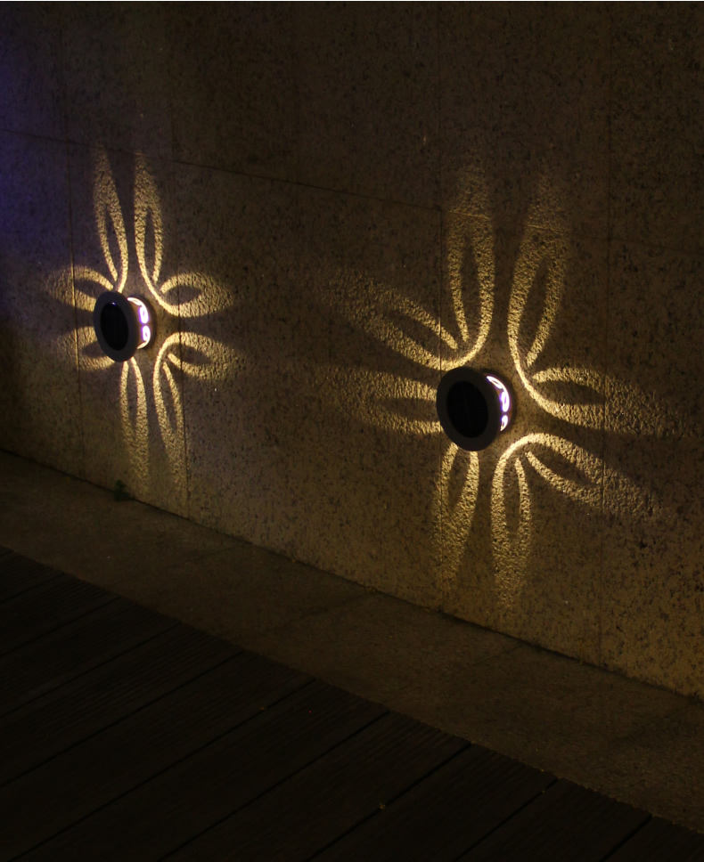 Gartenleuchten, Solar-LED-Licht für den Außenbereich, RGB-Farbwechsel, Solar-Wege-Rasenlampe für Gartendekoration, Landschaftsbeleuchtung