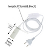 1,8 m Netzkabel E14 E27 Lampensockel EU-Stecker mit Schalterdraht für hängende LED-Glühbirne E14 Hanglamp Suspension Socket Holder