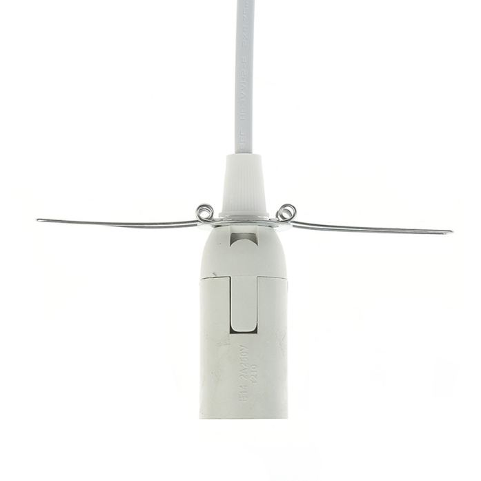 E14-Lampensockel, Pendelleuchten, 1,8 m Netzkabel, EU/US-Stecker, Hängelampen-Adapter mit Schalterdraht für Anhänger, E27-Sockel